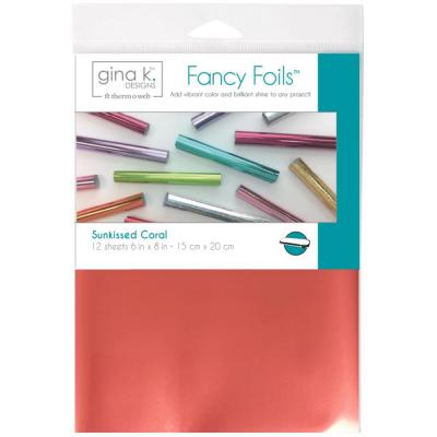 Gina K Designs Fancy Foil - Sunkissed Coral - Matte Finish